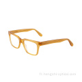 Cadre de lunettes pour les lunettes de lunettes à lunettes optiques Danyang en gros pour hommes